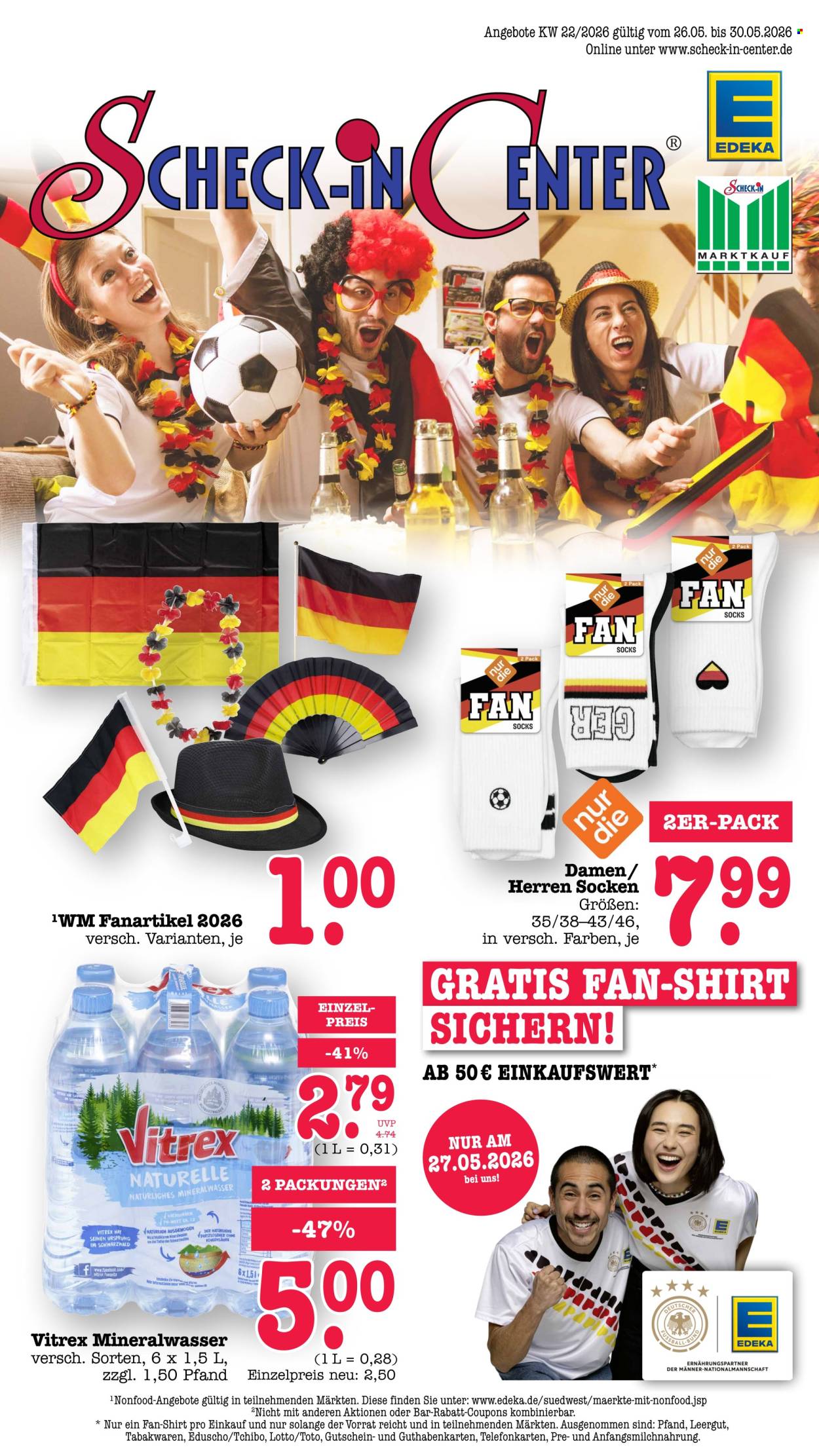 Scheck-in Prospekte  - 26.05.2026 - 30.05.2026. Seite 1