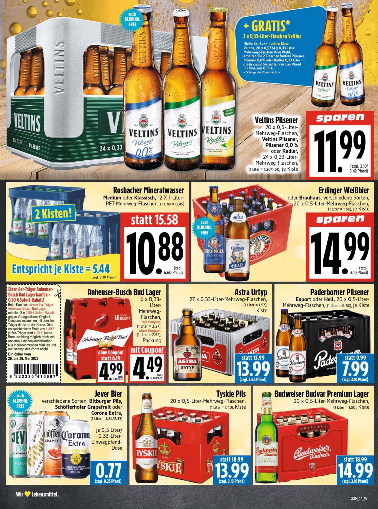 Edeka Prospekte  - 26.05.2026 - 30.05.2026. Seite 14
