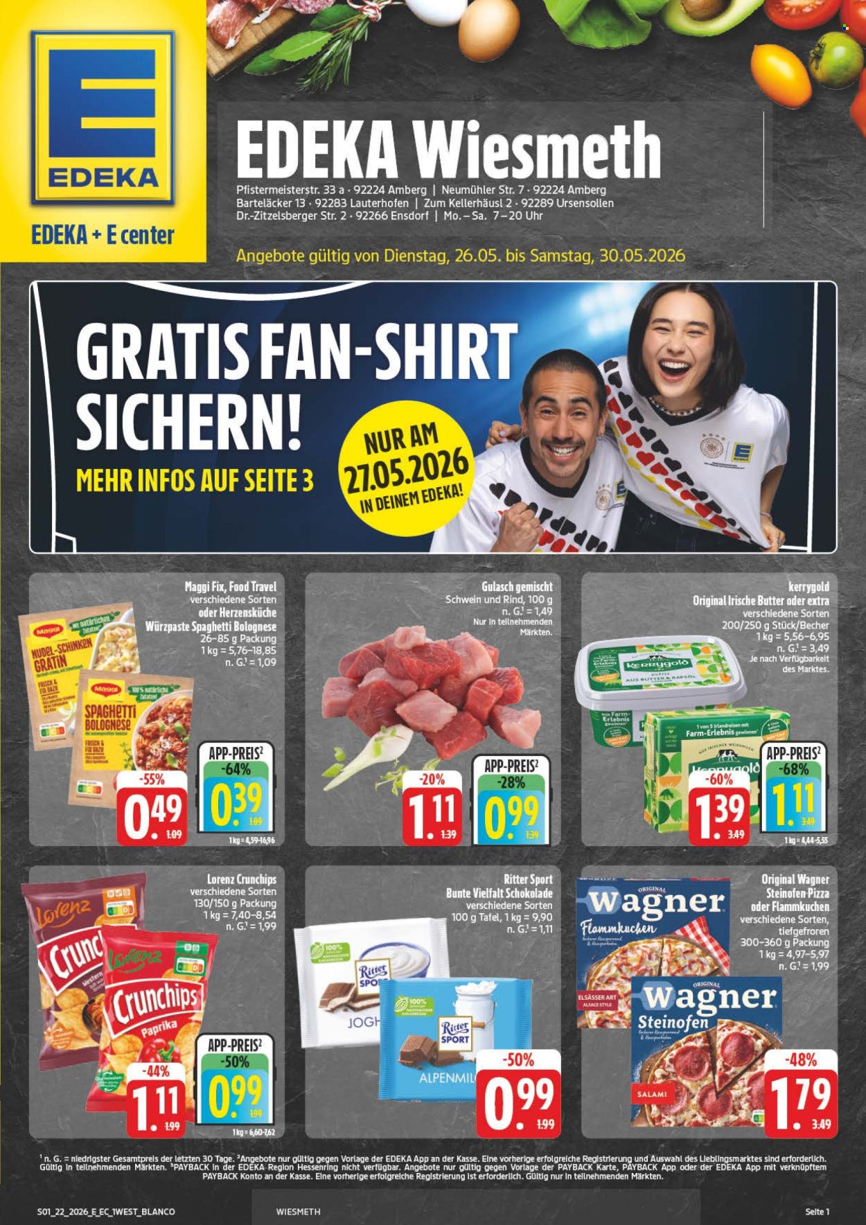 Edeka Prospekte  - 26.05.2026 - 30.05.2026. Seite 1