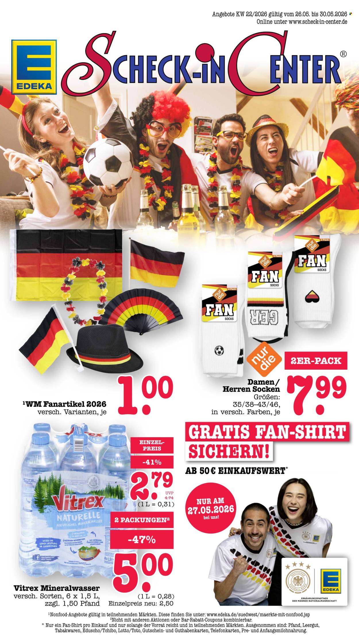 Scheck-in Prospekte  - 26.05.2026 - 30.05.2026. Seite 1