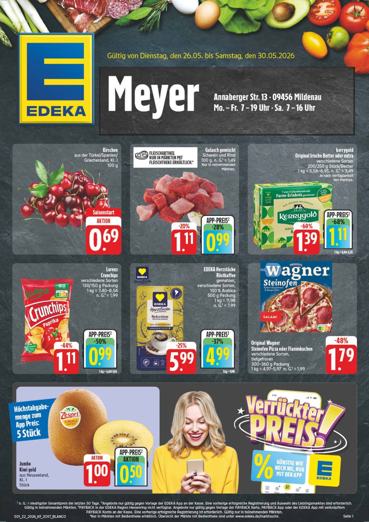 Edeka Prospekte  - 26.05.2026 - 30.05.2026. Seite 1