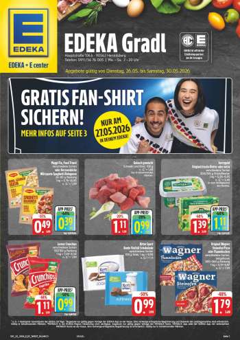 Prospekte Edeka - 26.05.2026 - 30.05.2026.