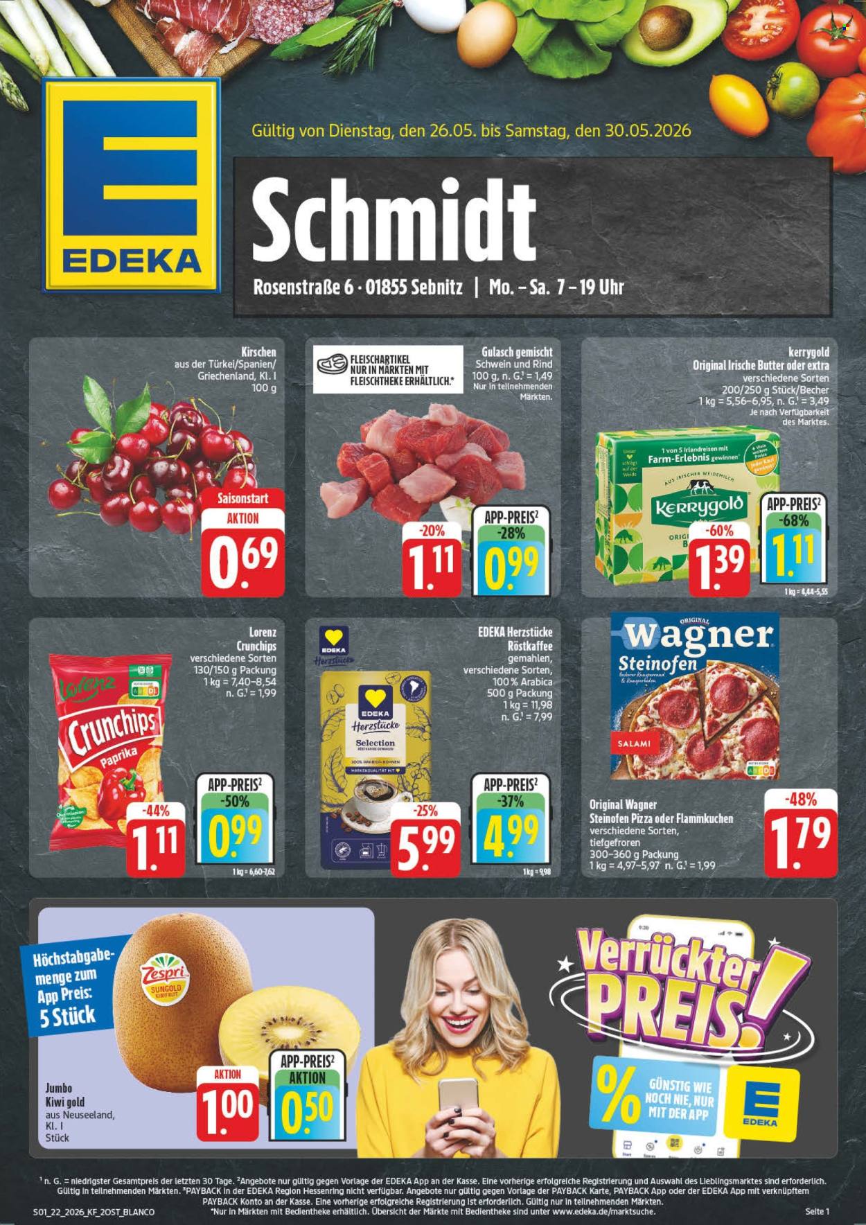 Edeka Prospekte  - 26.05.2026 - 30.05.2026. Seite 1