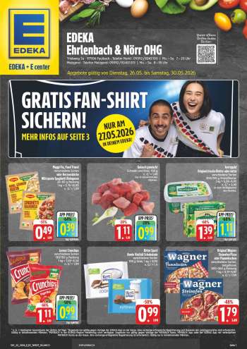Prospekte Edeka - 26.05.2026 - 30.05.2026.