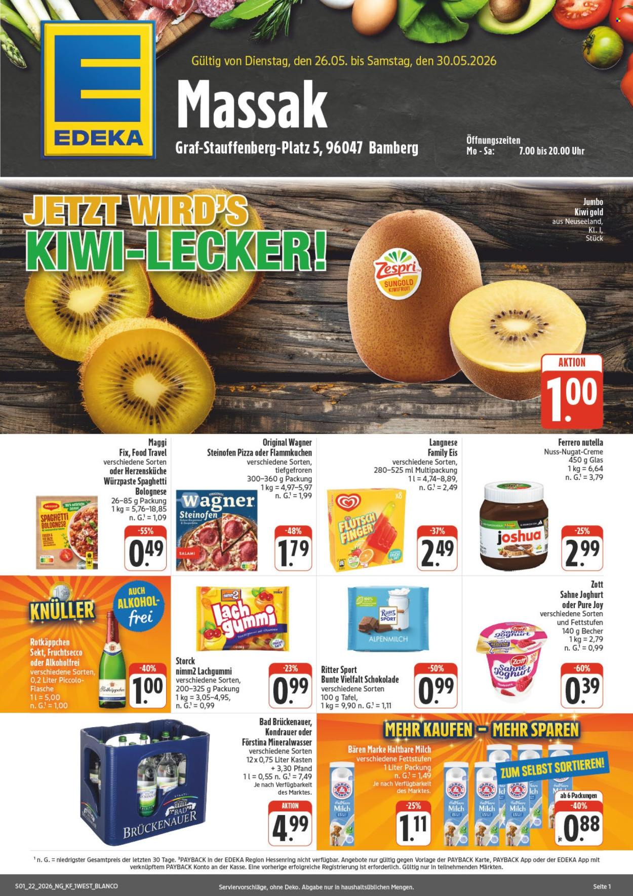 Edeka Prospekte  - 26.05.2026 - 30.05.2026. Seite 1