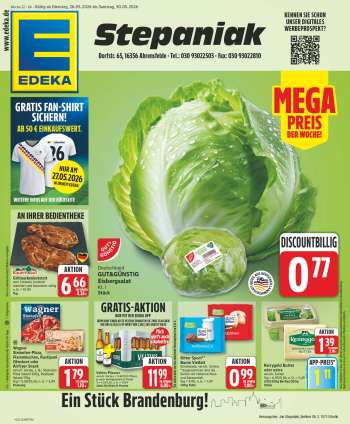 Prospekte Edeka - 26.05.2026 - 30.05.2026.