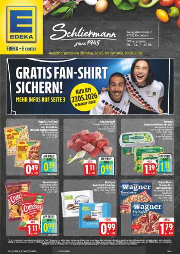 Prospekte Edeka - 26.05.2026 - 30.05.2026.