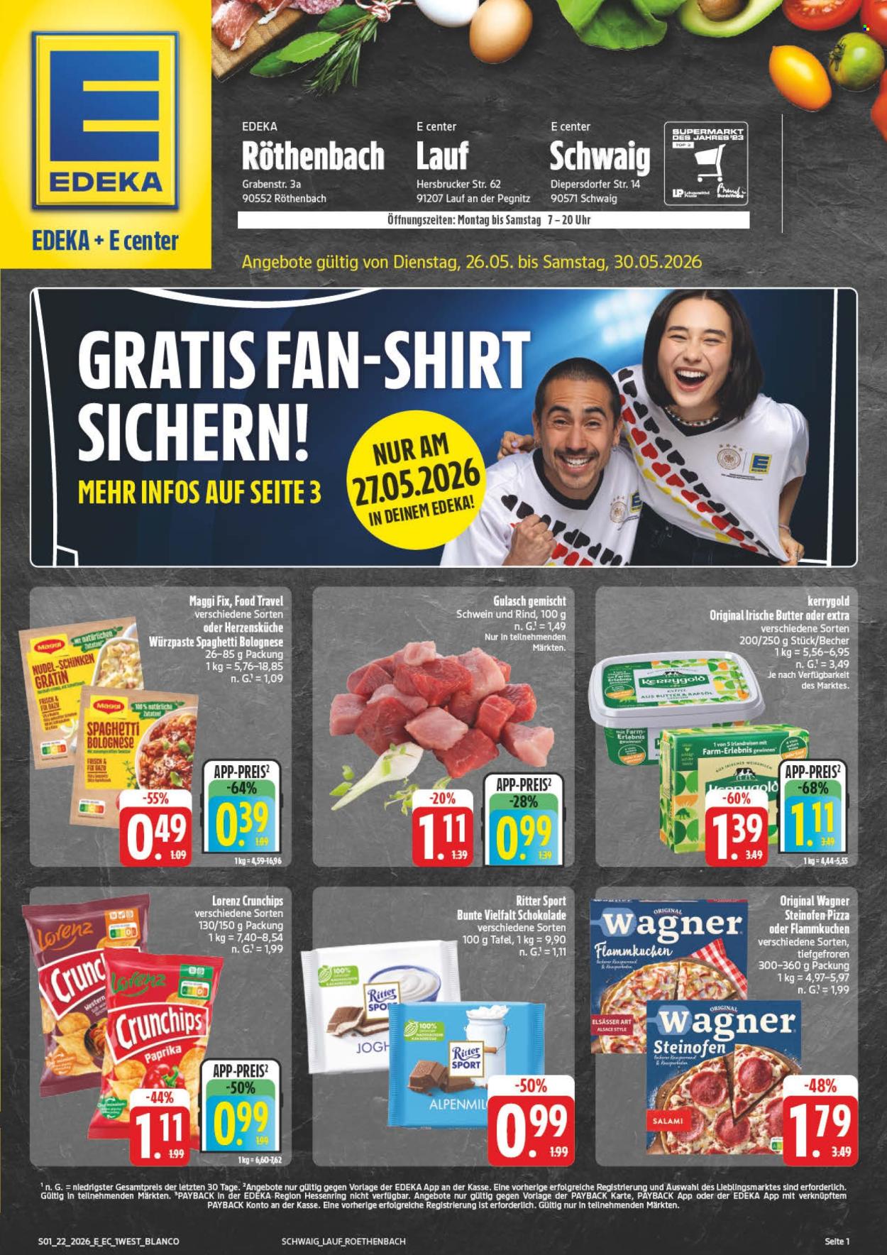 Edeka Prospekte  - 26.05.2026 - 30.05.2026. Seite 1