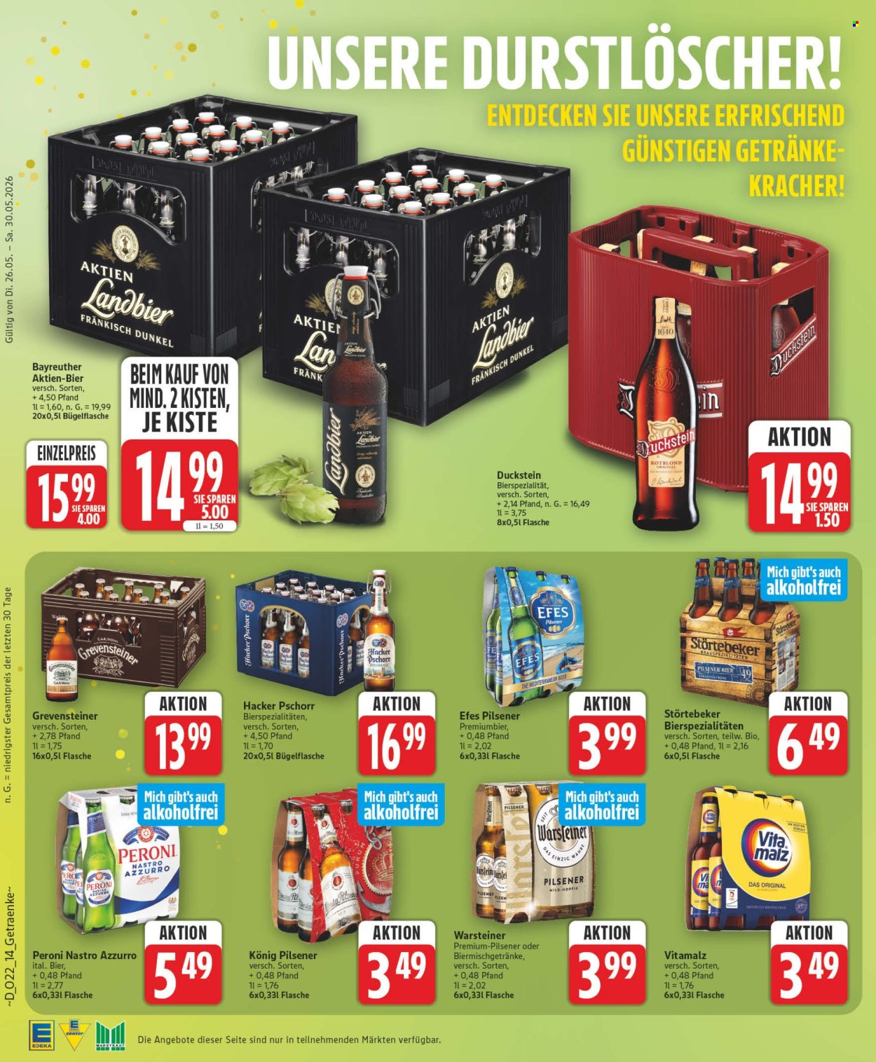 Edeka Prospekte  - 26.05.2026 - 30.05.2026. Seite 14