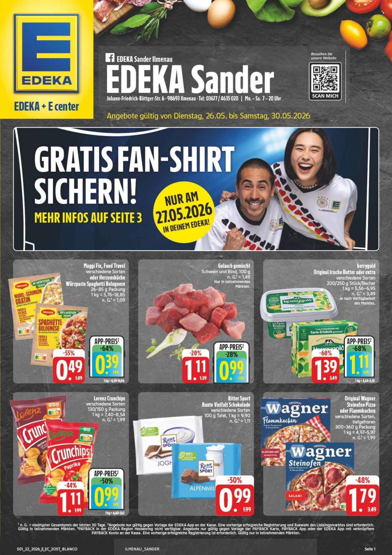 Edeka Prospekte  - 26.05.2026 - 30.05.2026. Seite 1
