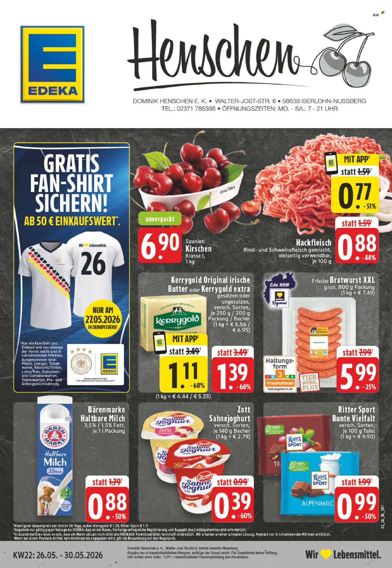 Edeka Prospekte  - 26.05.2026 - 30.05.2026. Seite 1