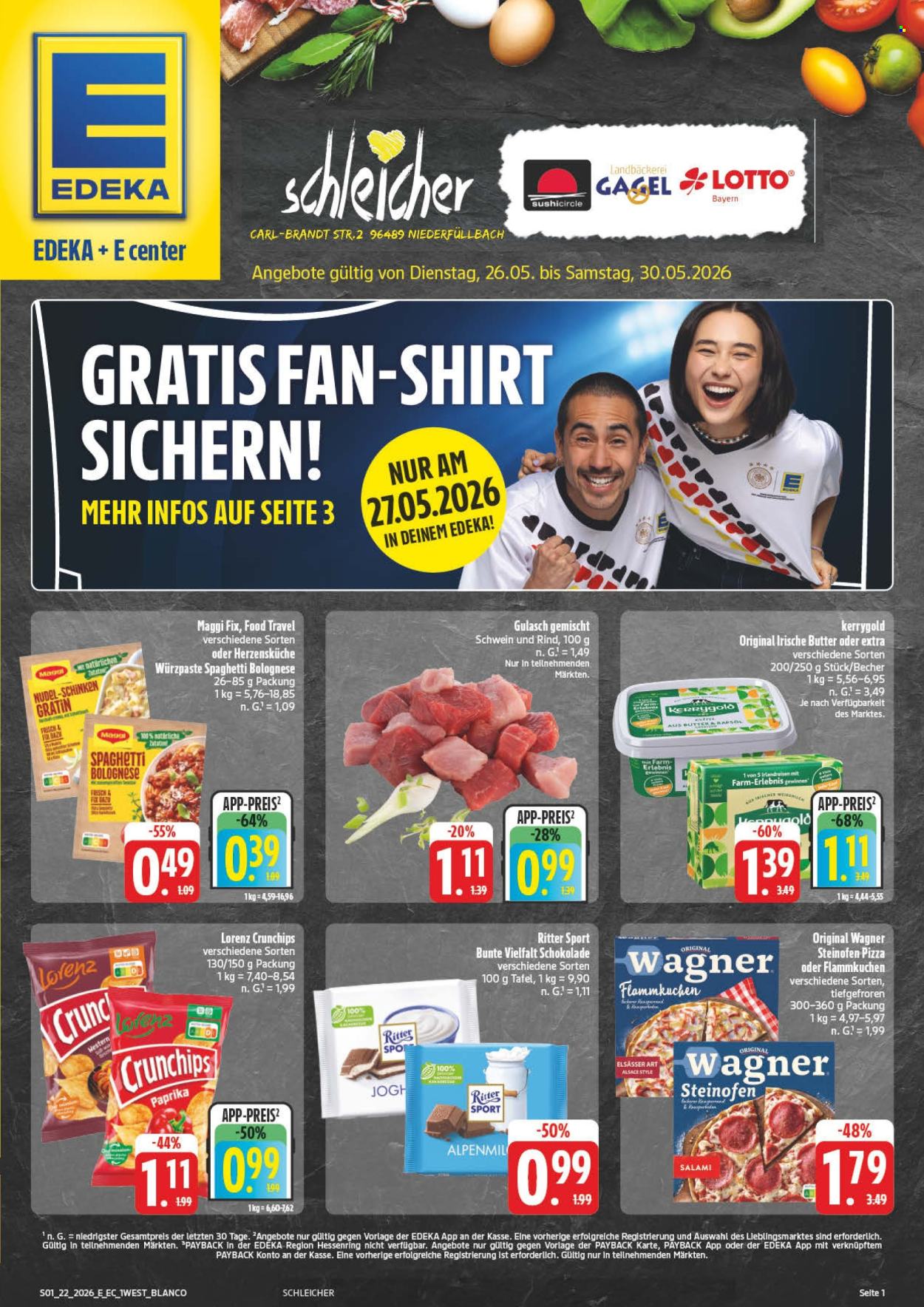E center Prospekte  - 26.05.2026 - 30.05.2026. Seite 1