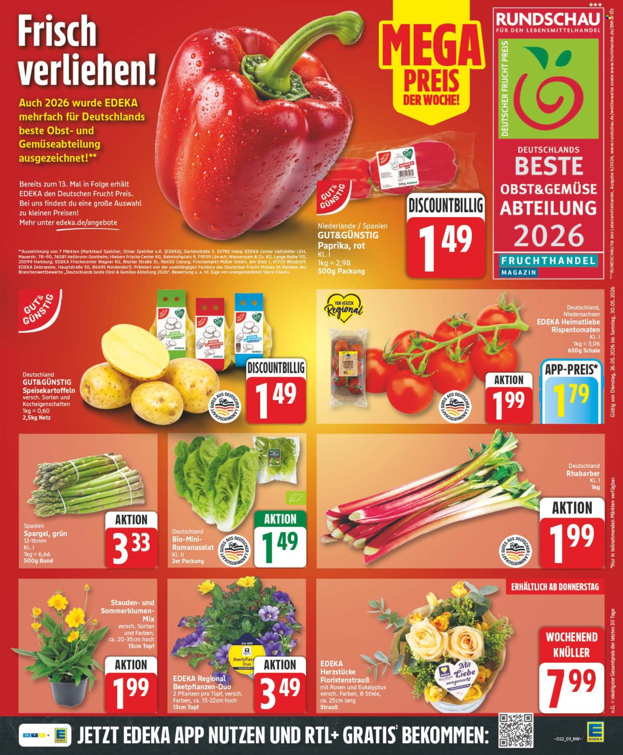 Edeka Prospekte  - 26.05.2026 - 30.05.2026. Seite 3