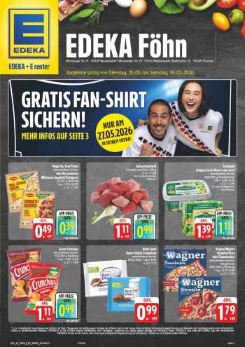 Prospekte Edeka - 26.05.2026 - 30.05.2026.