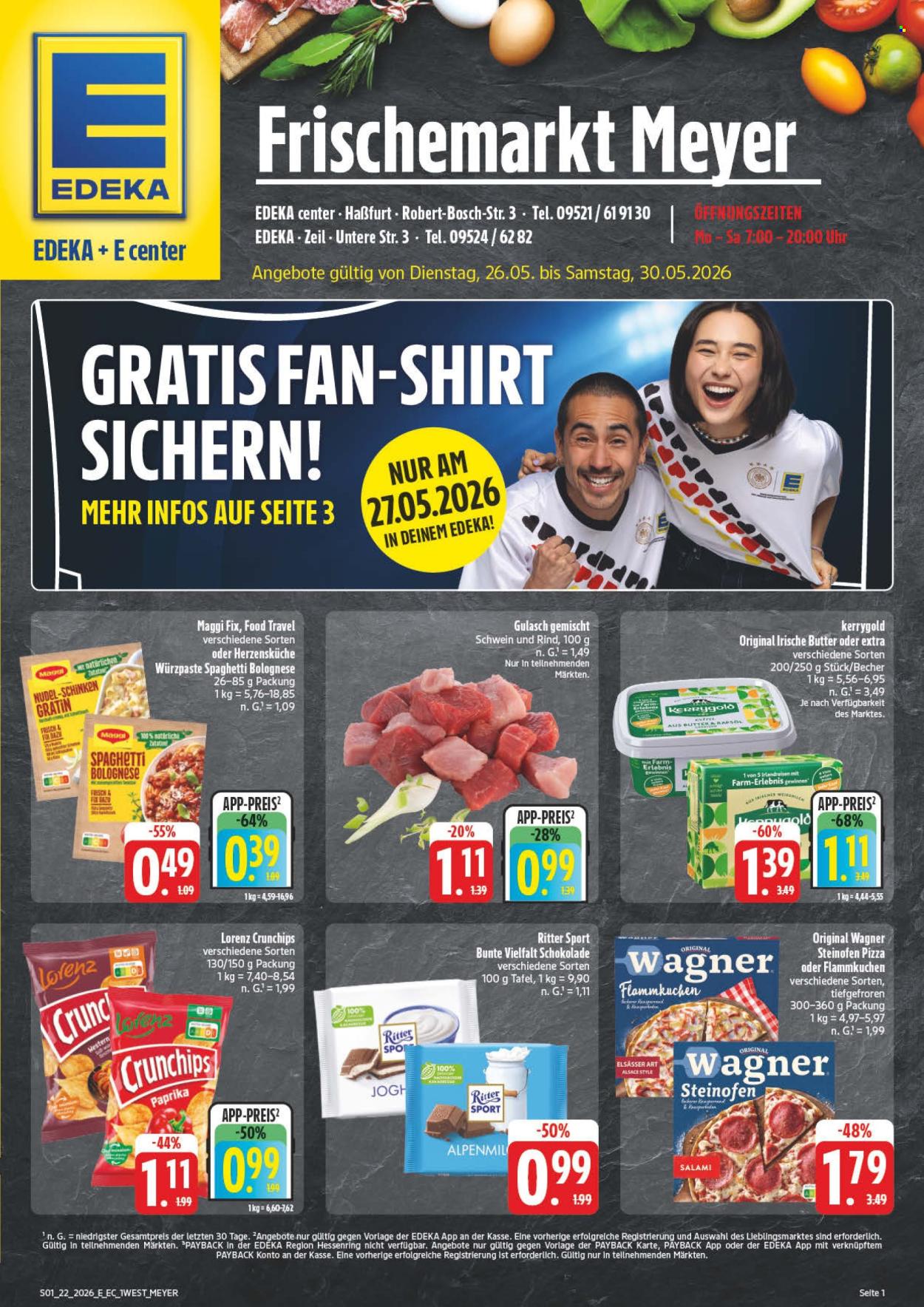 Edeka Prospekte  - 26.05.2026 - 30.05.2026. Seite 1