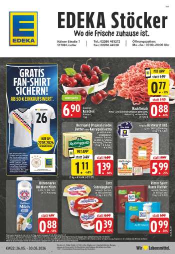 Prospekte Edeka - 26.05.2026 - 30.05.2026.