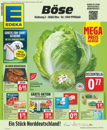 Prospekte Edeka - 26.05.2026 - 30.05.2026.