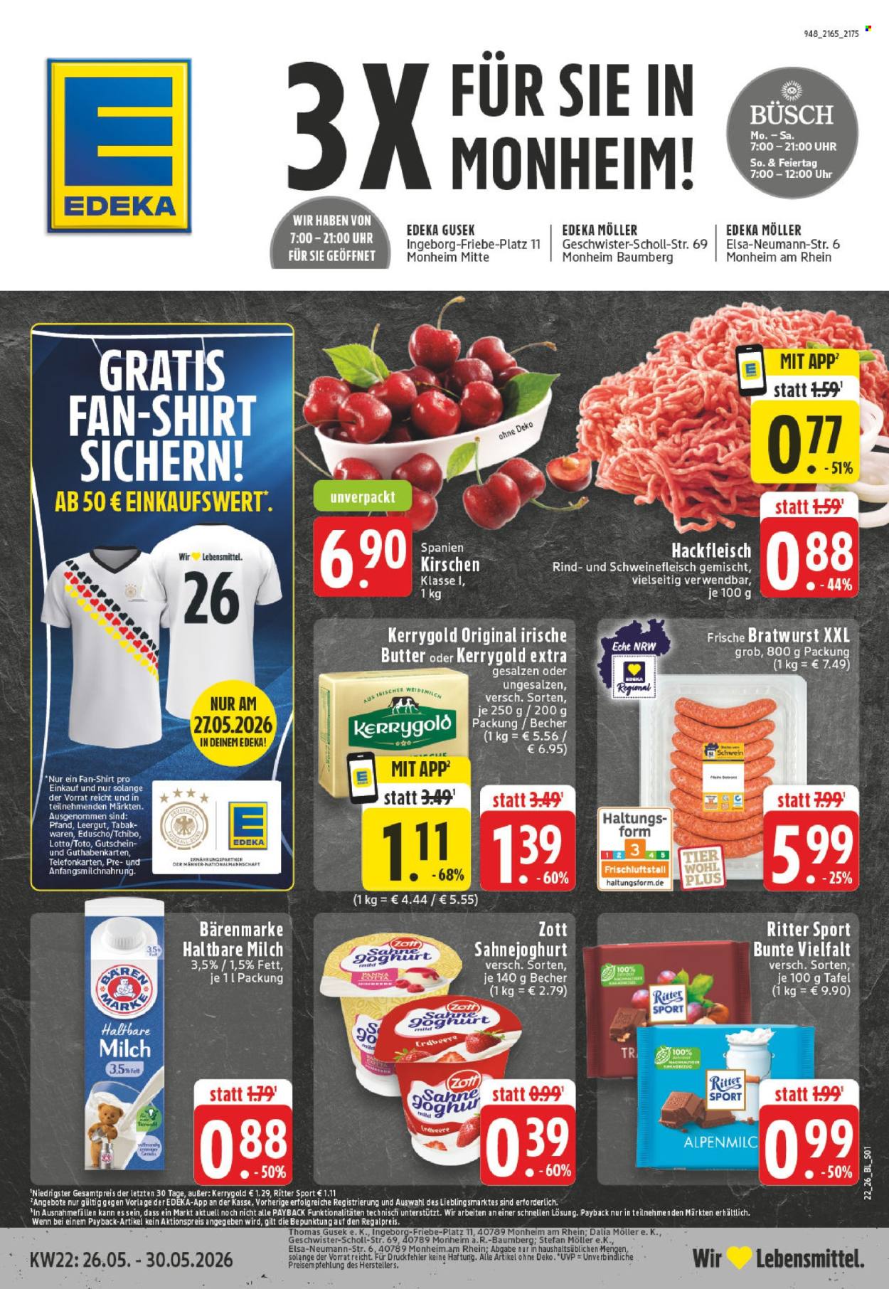 Edeka Prospekte  - 26.05.2026 - 30.05.2026. Seite 1