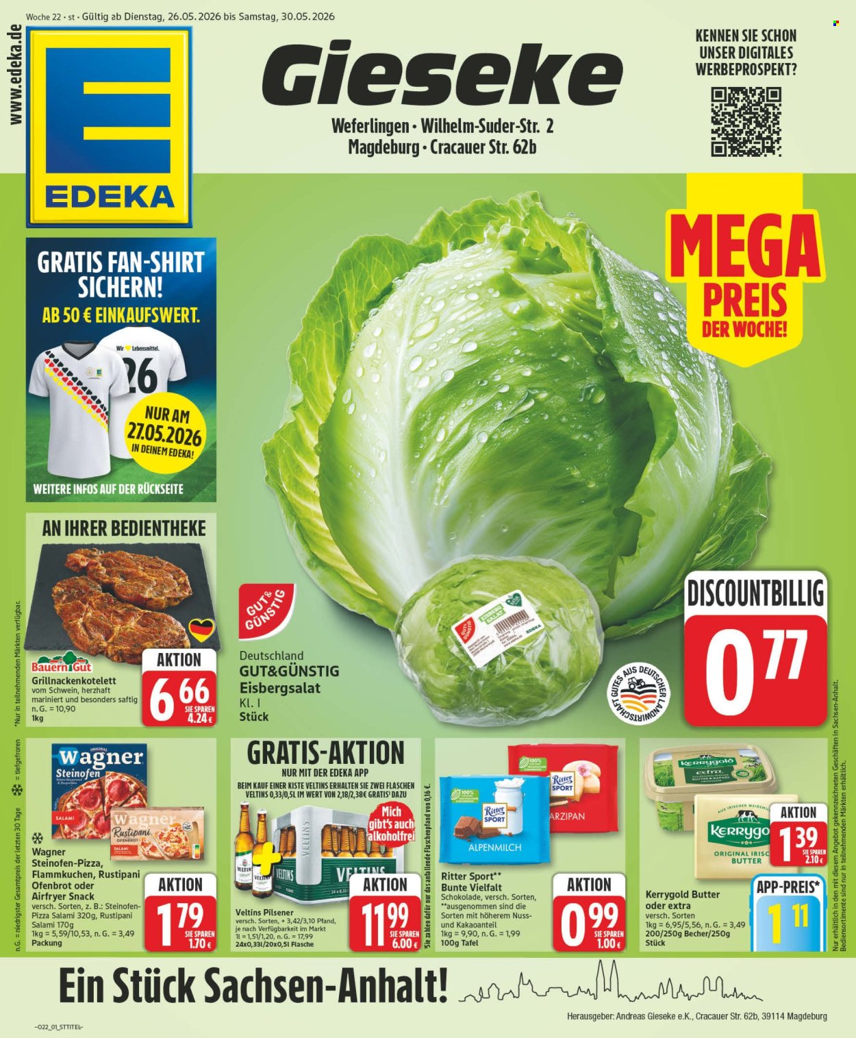 Edeka Prospekte  - 26.05.2026 - 30.05.2026. Seite 1