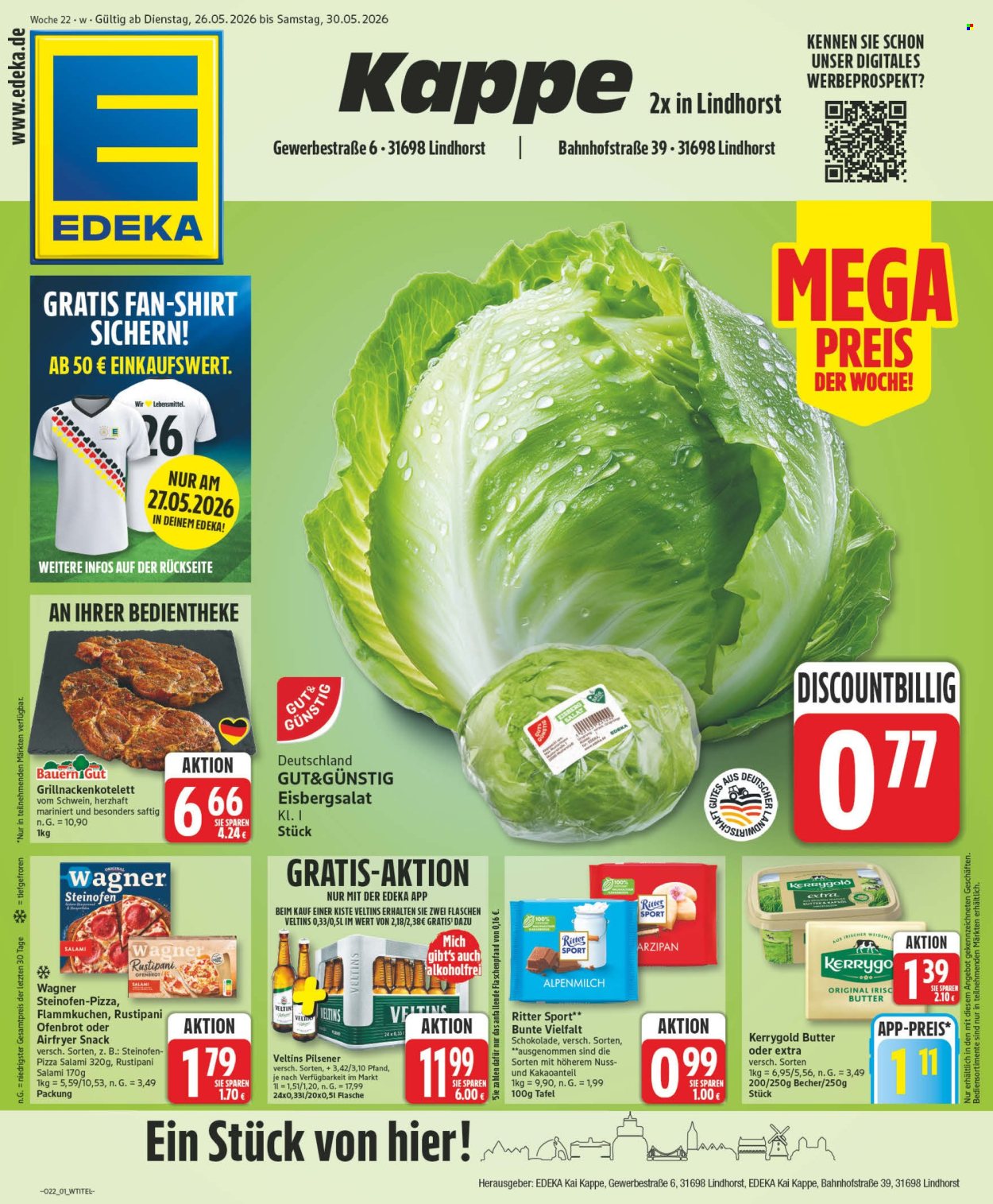 Edeka Prospekte  - 26.05.2026 - 30.05.2026. Seite 1