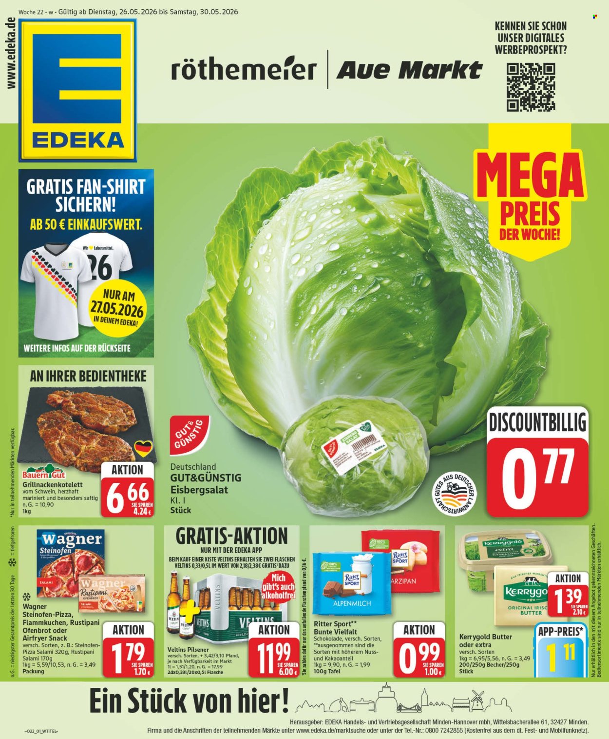 Edeka Prospekte  - 26.05.2026 - 30.05.2026. Seite 1