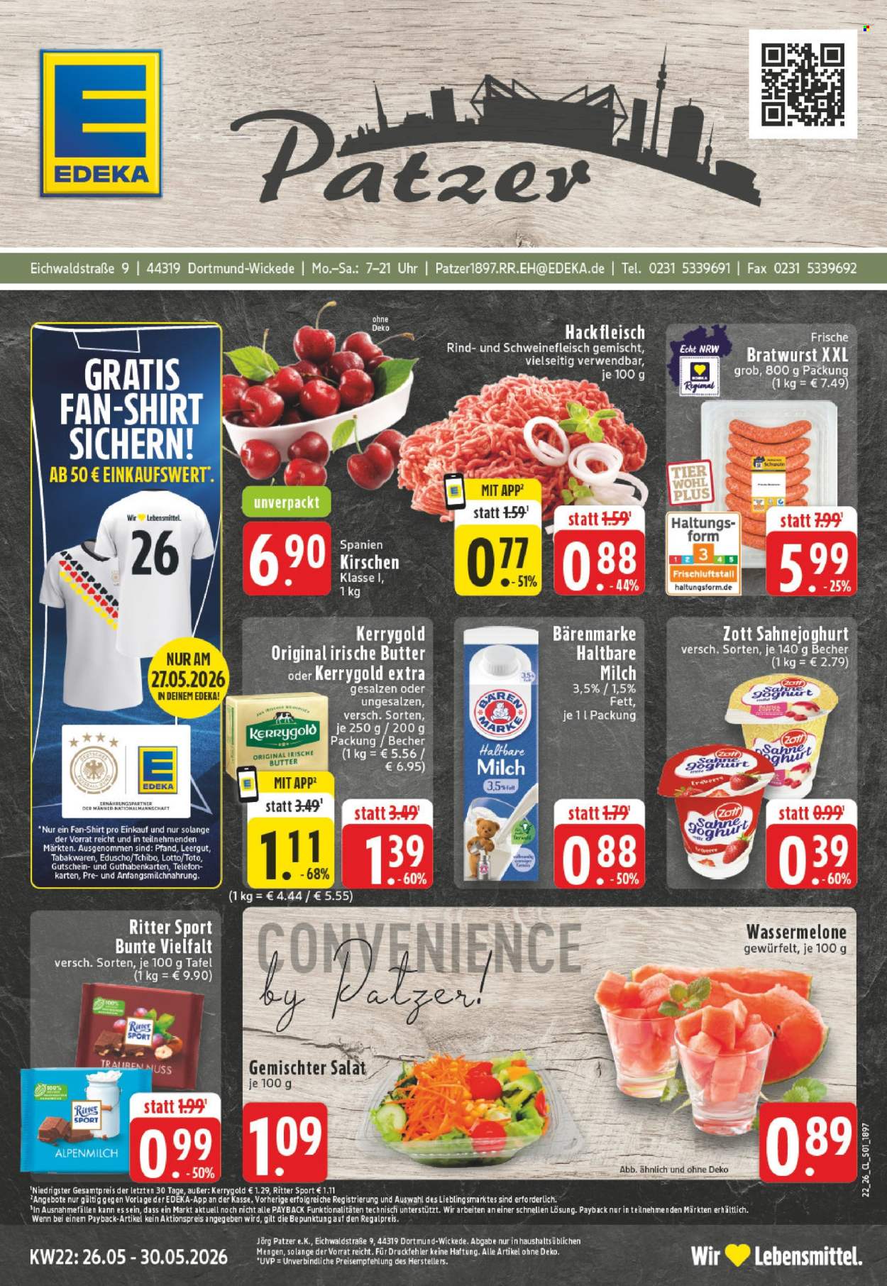 Edeka Prospekte  - 26.05.2026 - 30.05.2026. Seite 1