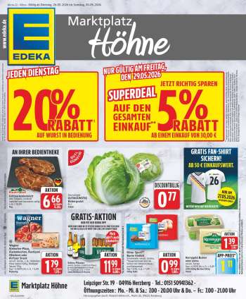 Prospekte Edeka - 26.05.2026 - 30.05.2026.