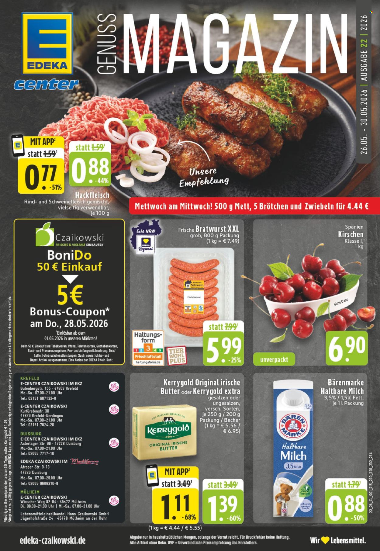 E center Prospekte  - 26.05.2026 - 30.05.2026. Seite 1