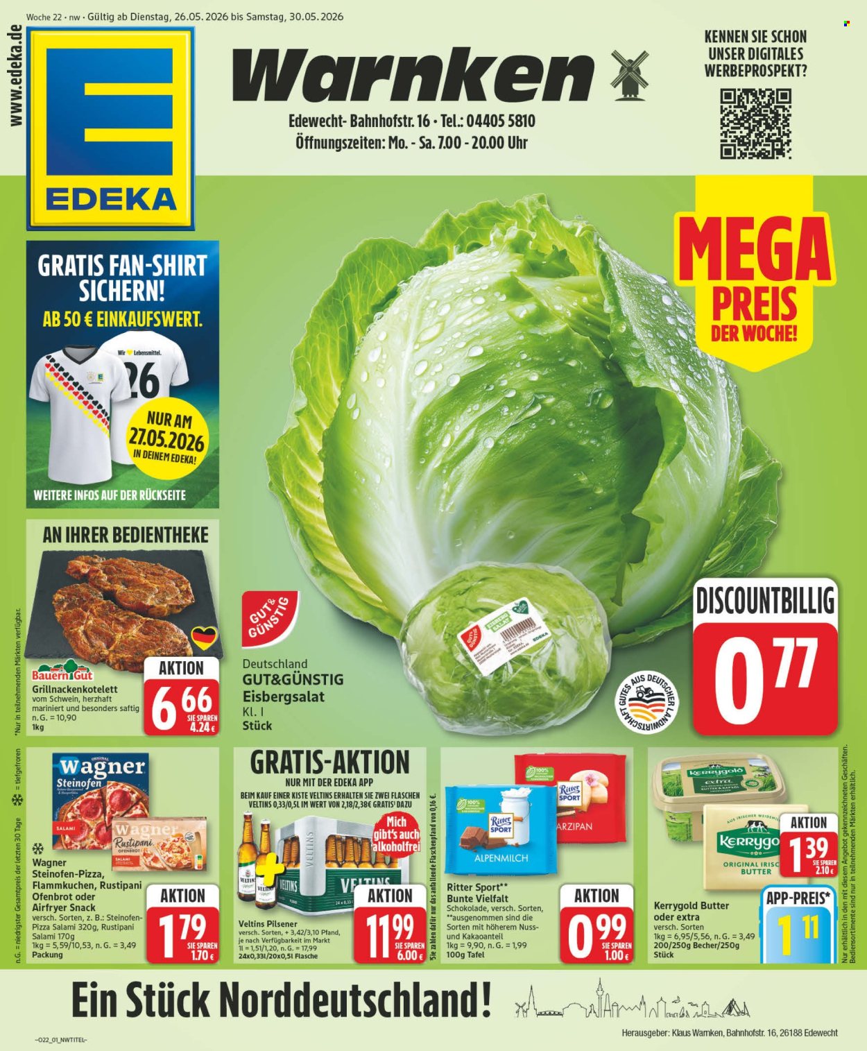 Edeka Prospekte  - 26.05.2026 - 30.05.2026. Seite 1
