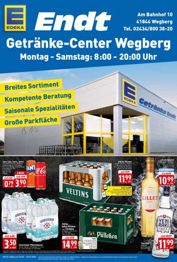 Prospekte Edeka Getränkemarkt - 26.05.2026 - 30.05.2026.