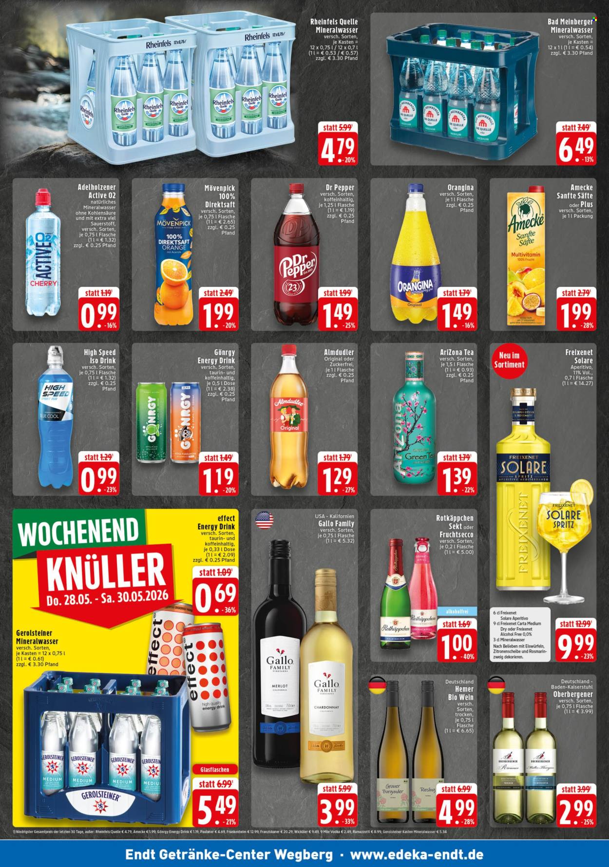 Edeka Getränkemarkt Prospekte  - 26.05.2026 - 30.05.2026. Seite 2