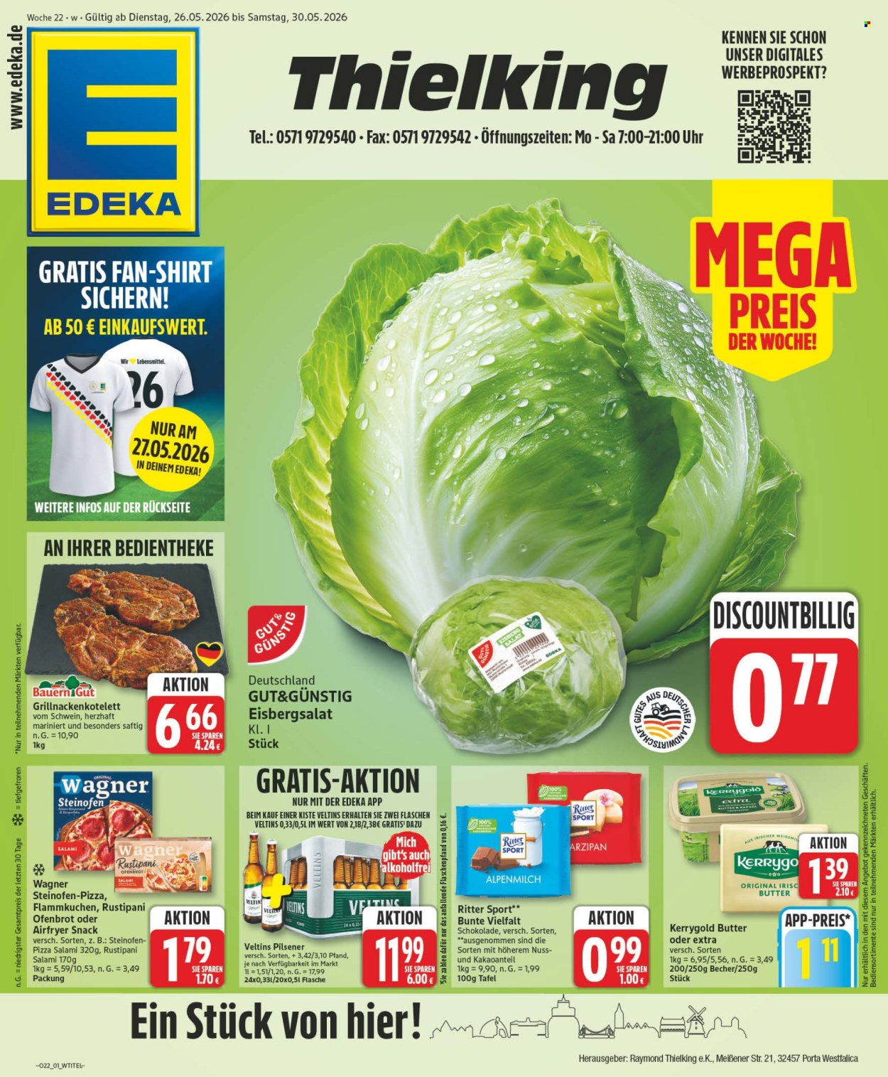 Edeka Prospekte  - 26.05.2026 - 30.05.2026. Seite 1