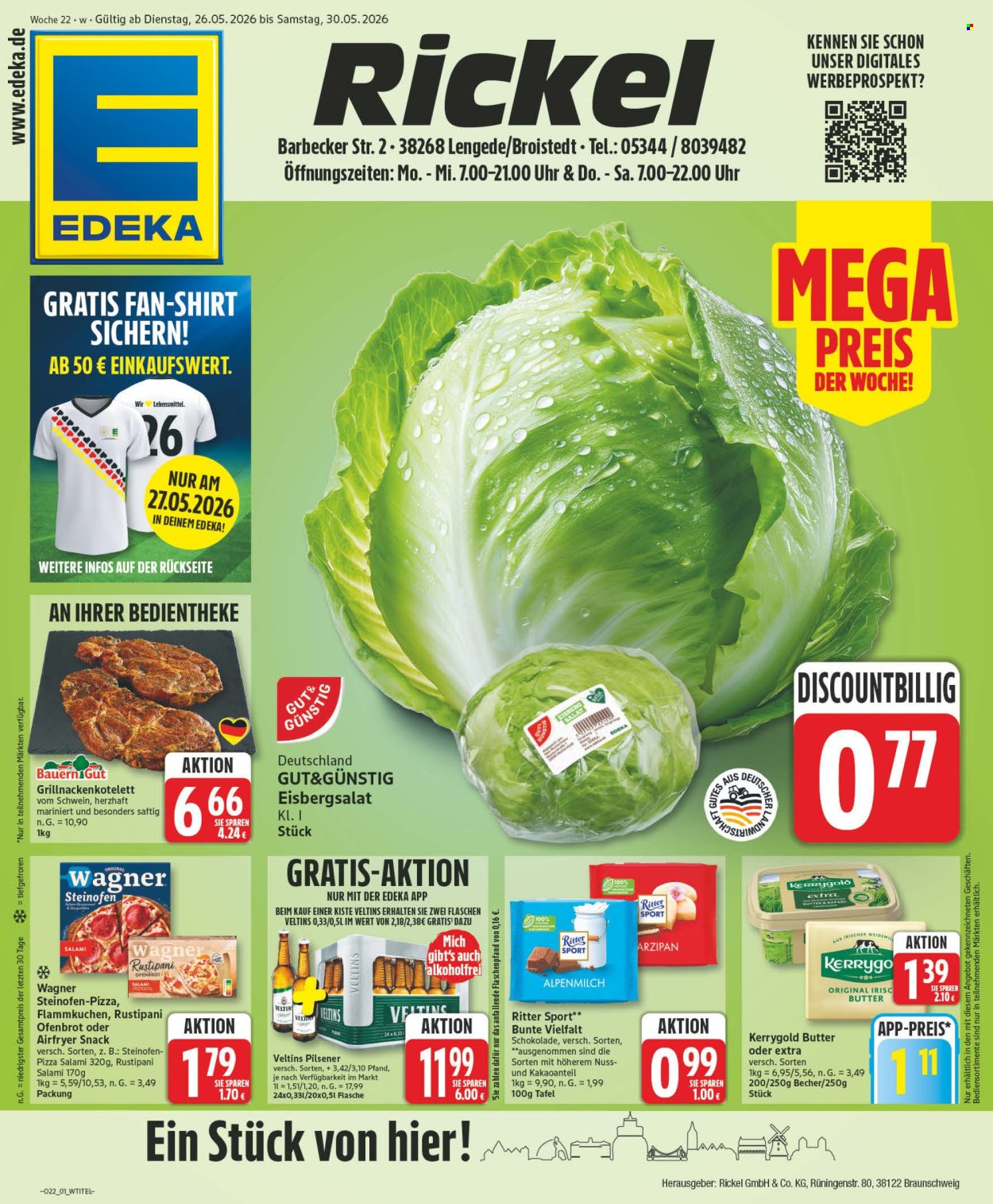 Edeka Prospekte  - 26.05.2026 - 30.05.2026. Seite 1