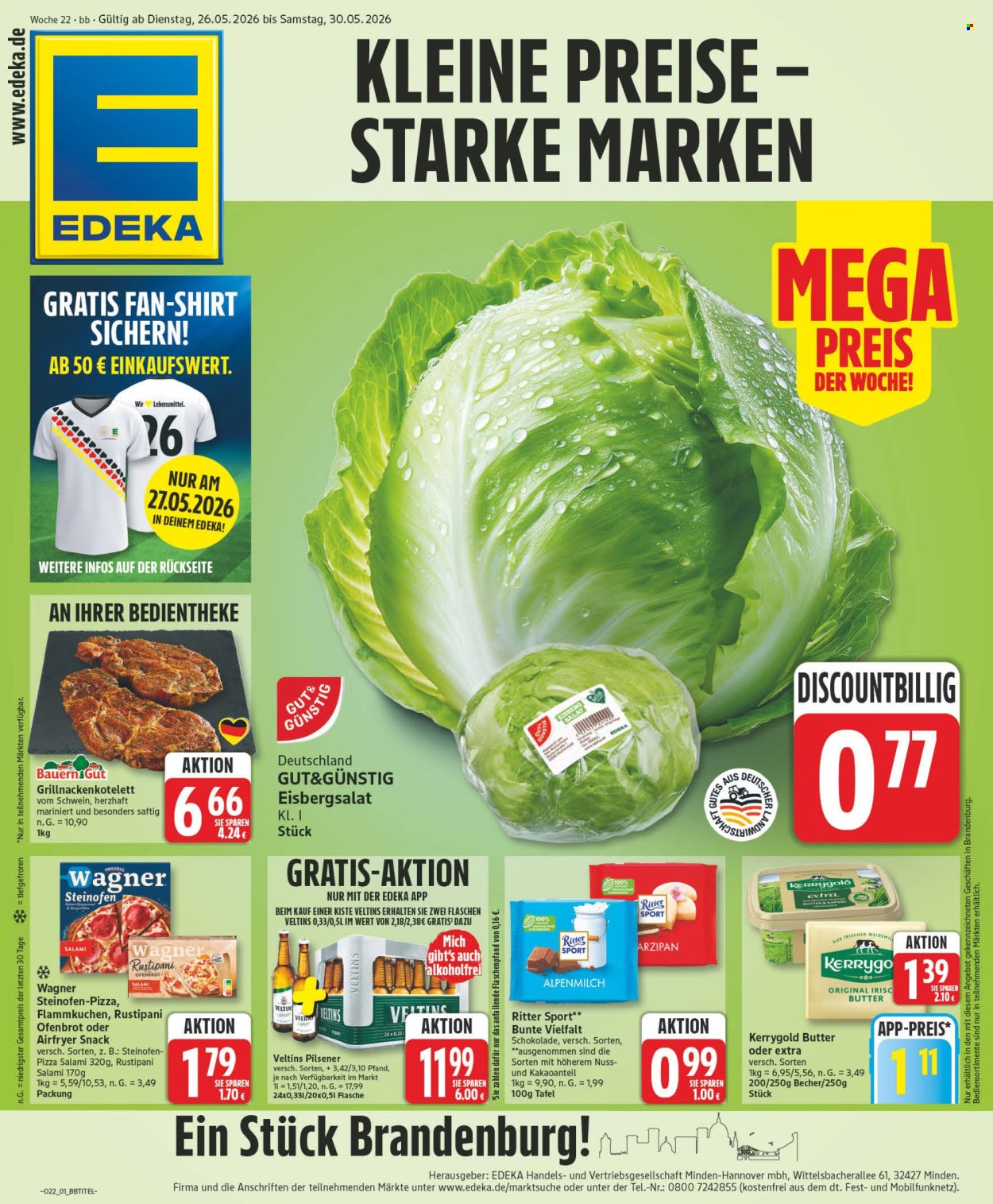 Edeka Prospekte  - 26.05.2026 - 30.05.2026. Seite 1