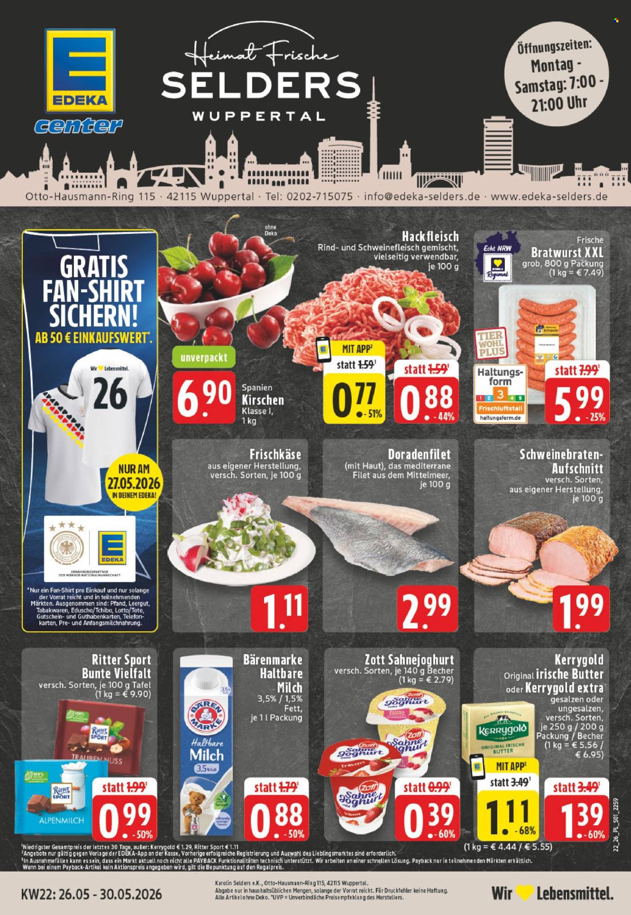 Edeka Prospekte  - 26.05.2026 - 30.05.2026. Seite 1
