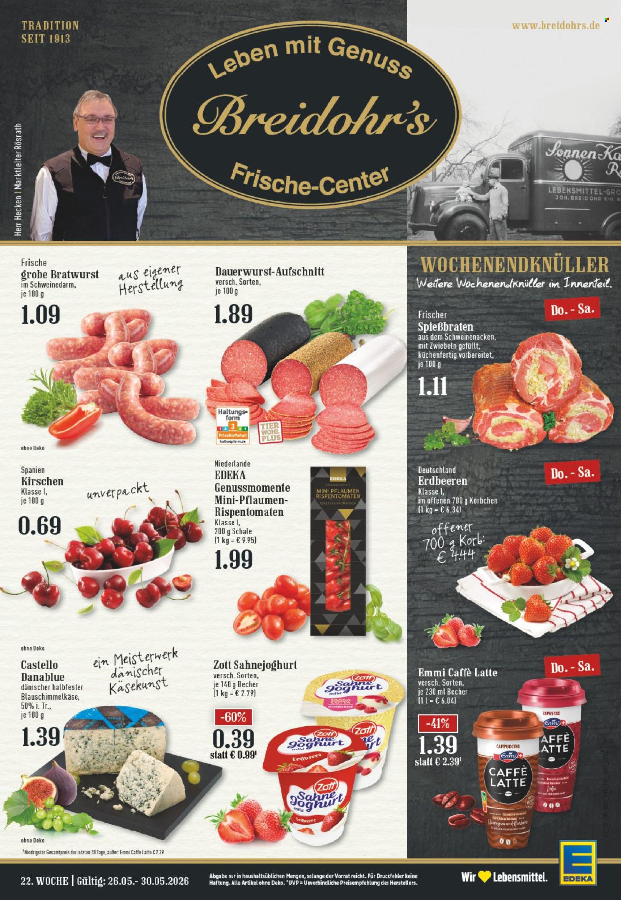 E center Prospekte  - 26.05.2026 - 30.05.2026. Seite 1