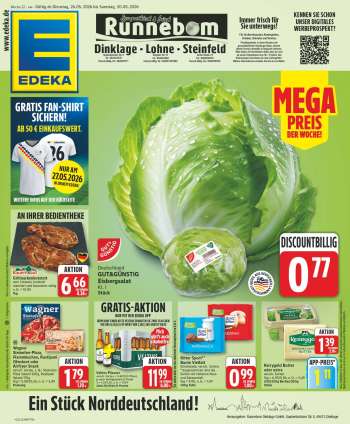 Prospekte Edeka - 26.05.2026 - 30.05.2026.