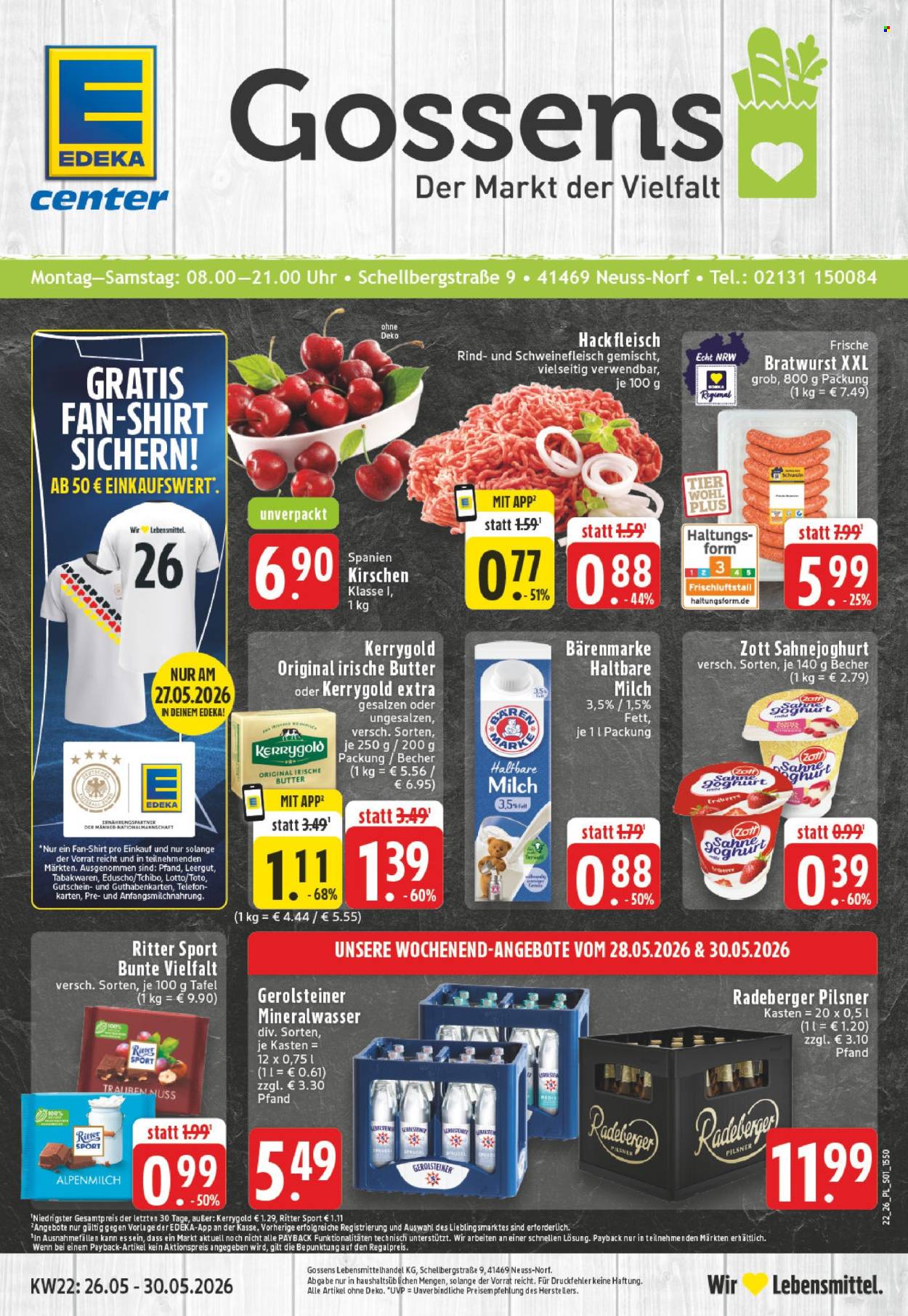 E center Prospekte  - 26.05.2026 - 30.05.2026. Seite 1
