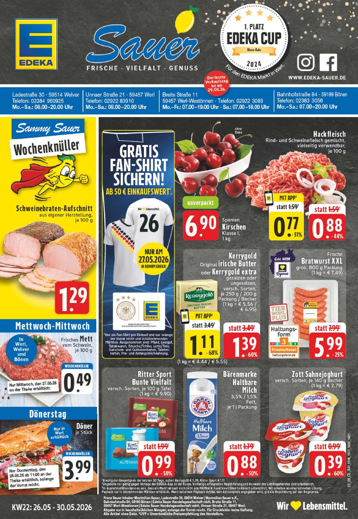 Edeka Prospekte  - 26.05.2026 - 30.05.2026. Seite 1