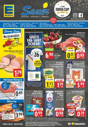 Prospekte Edeka - 26.05.2026 - 30.05.2026.