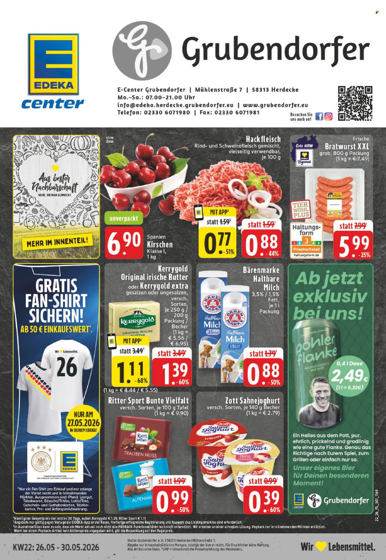 Edeka Prospekte  - 26.05.2026 - 30.05.2026. Seite 1