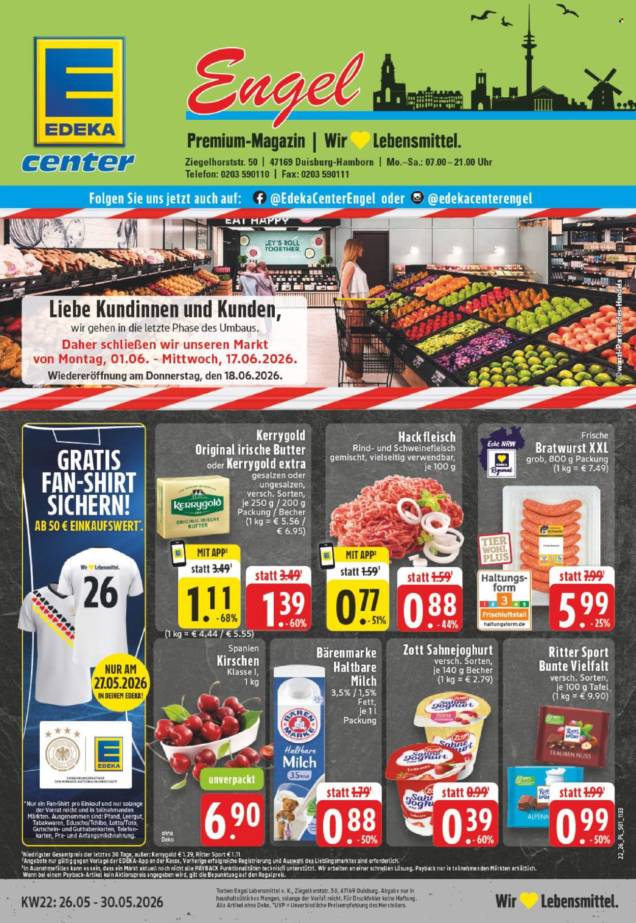 E center Prospekte  - 26.05.2026 - 30.05.2026. Seite 1