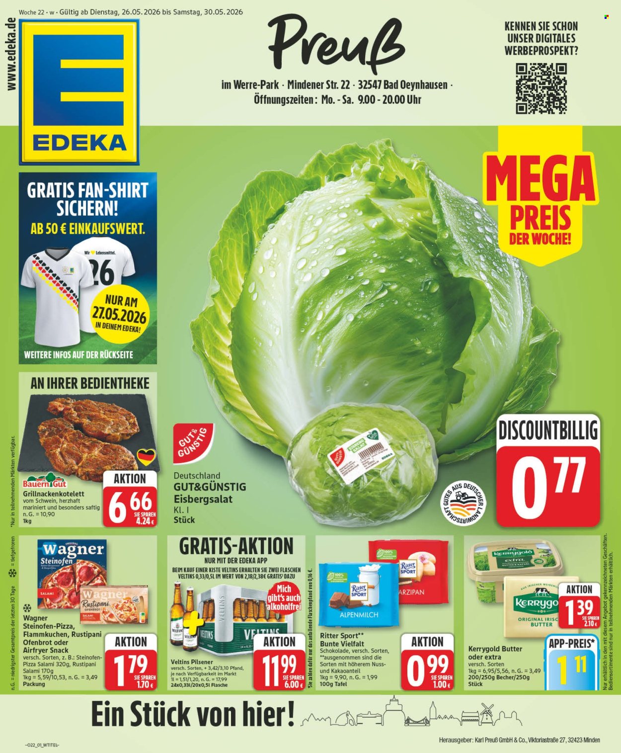Edeka Prospekte  - 26.05.2026 - 30.05.2026. Seite 1