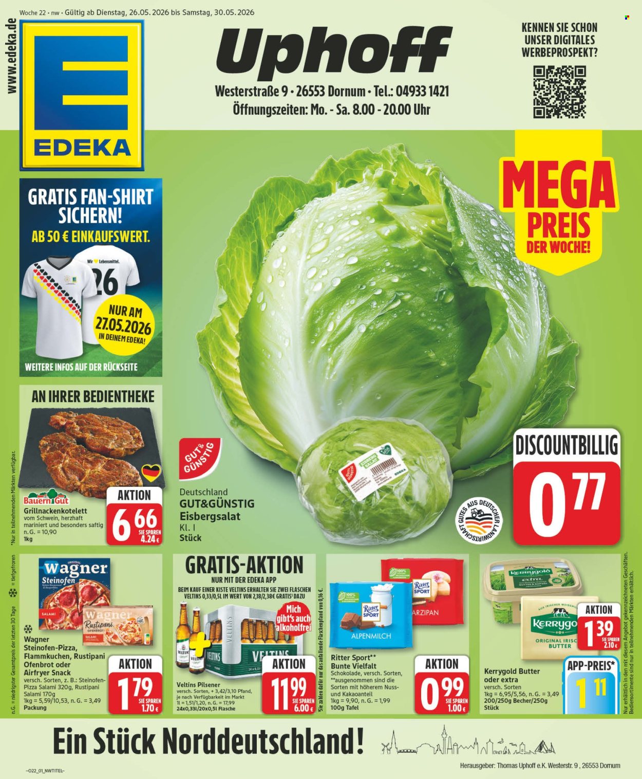Edeka Prospekte  - 26.05.2026 - 30.05.2026. Seite 1