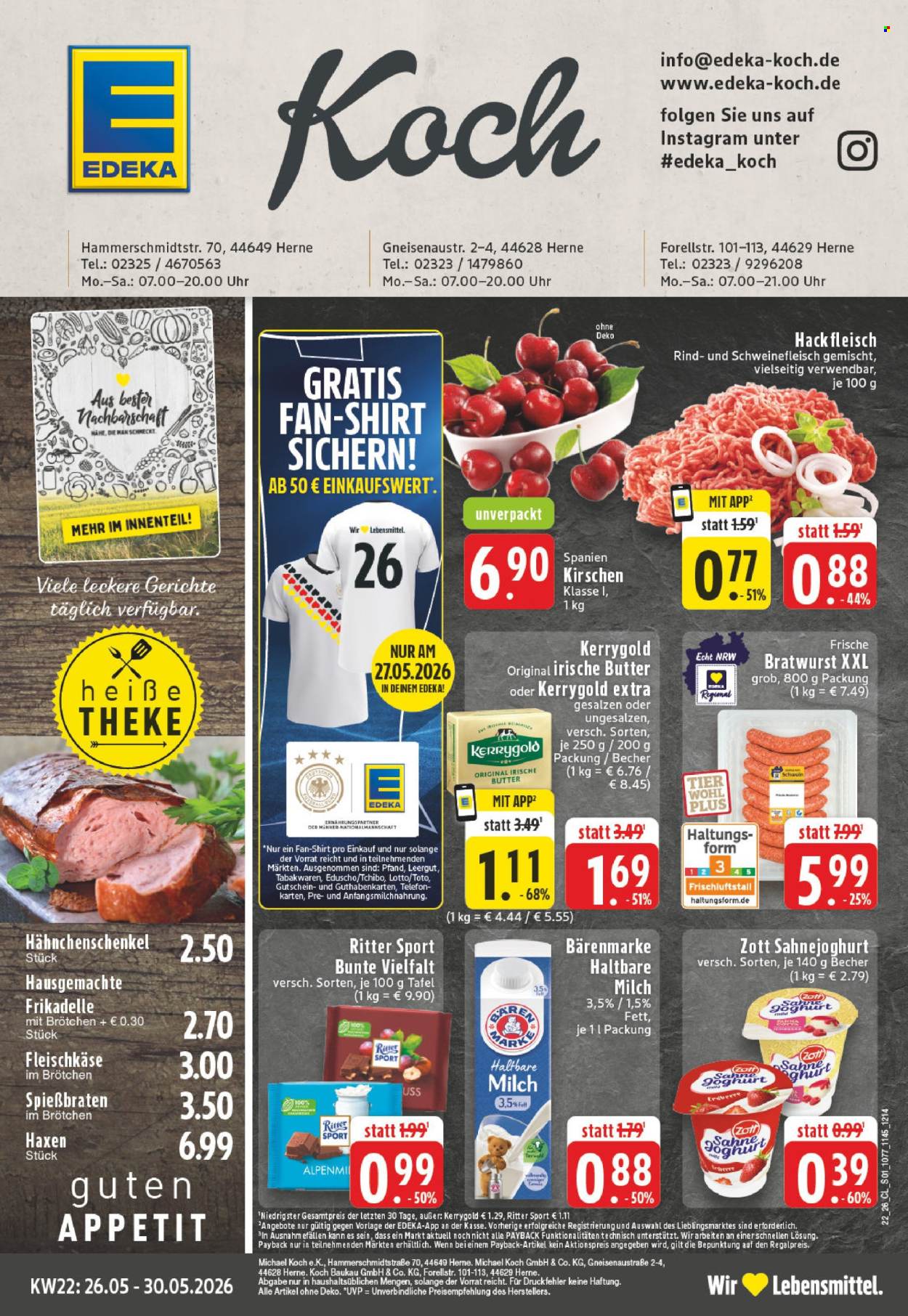 Edeka Prospekte  - 26.05.2026 - 30.05.2026. Seite 1