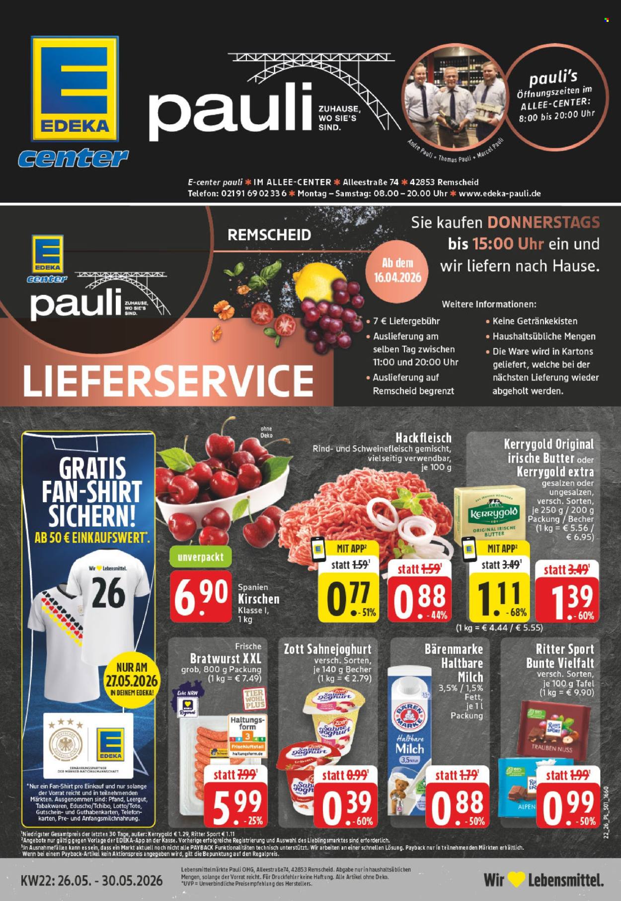 E center Prospekte  - 26.05.2026 - 30.05.2026. Seite 1