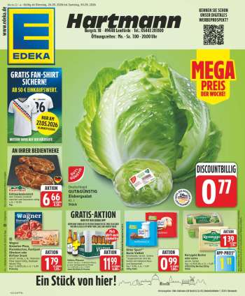 Prospekte Edeka - 26.05.2026 - 30.05.2026.