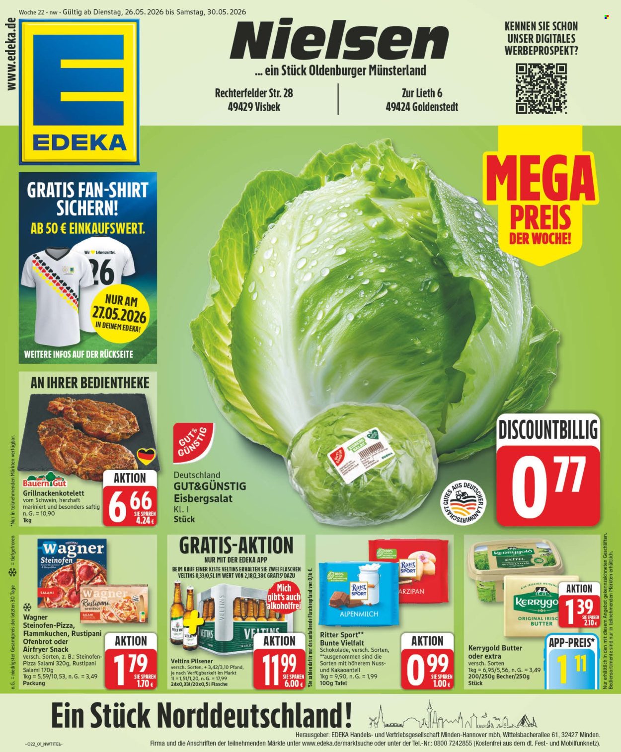 Edeka Prospekte  - 26.05.2026 - 30.05.2026. Seite 1