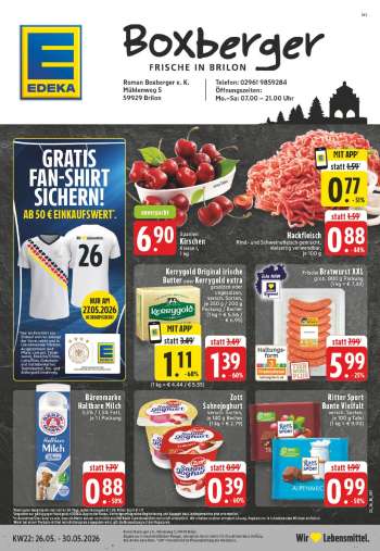 Prospekte Edeka - 26.05.2026 - 30.05.2026.