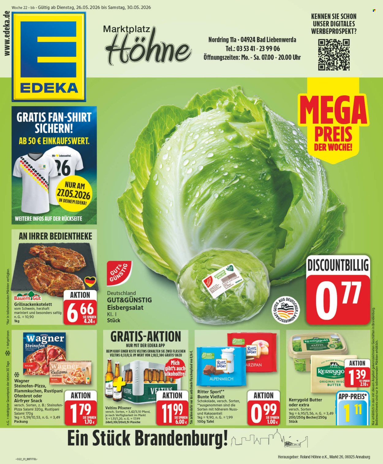 Edeka Prospekte  - 26.05.2026 - 30.05.2026. Seite 1